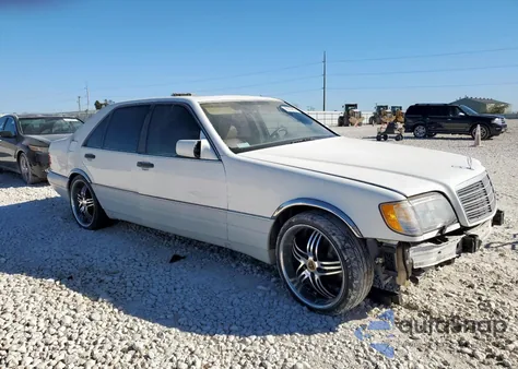 1995 Mercedes-Benz S 420 из США, поврежденный, VIN WDBGA43E1SA260459
